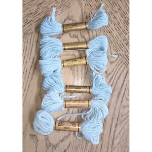 Paternayan Yarn Persian 100% Virgin Wool Yarn Lot New Needlepoint Blues NOS